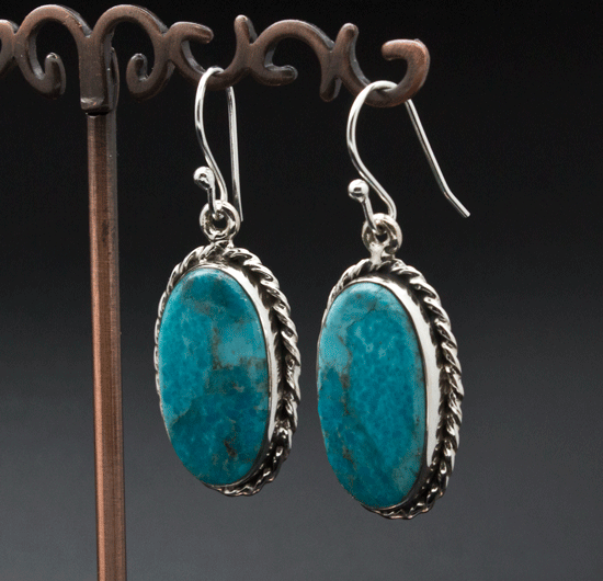 Sterling Silver Turquoise Earrings