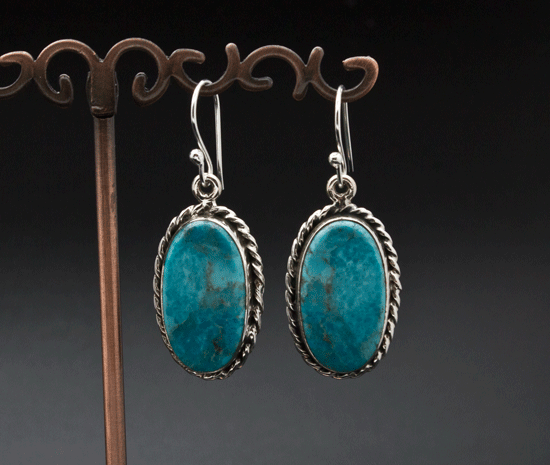 Sterling Silver Turquoise Earrings