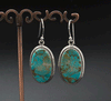 Sterling Silver Turquoise Earrings