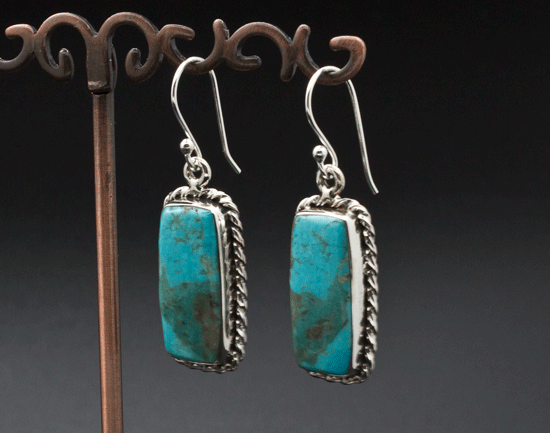 Sterling Silver Turquoise Earrings