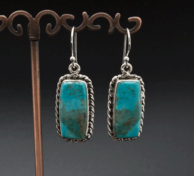 Sterling Silver Turquoise Earrings
