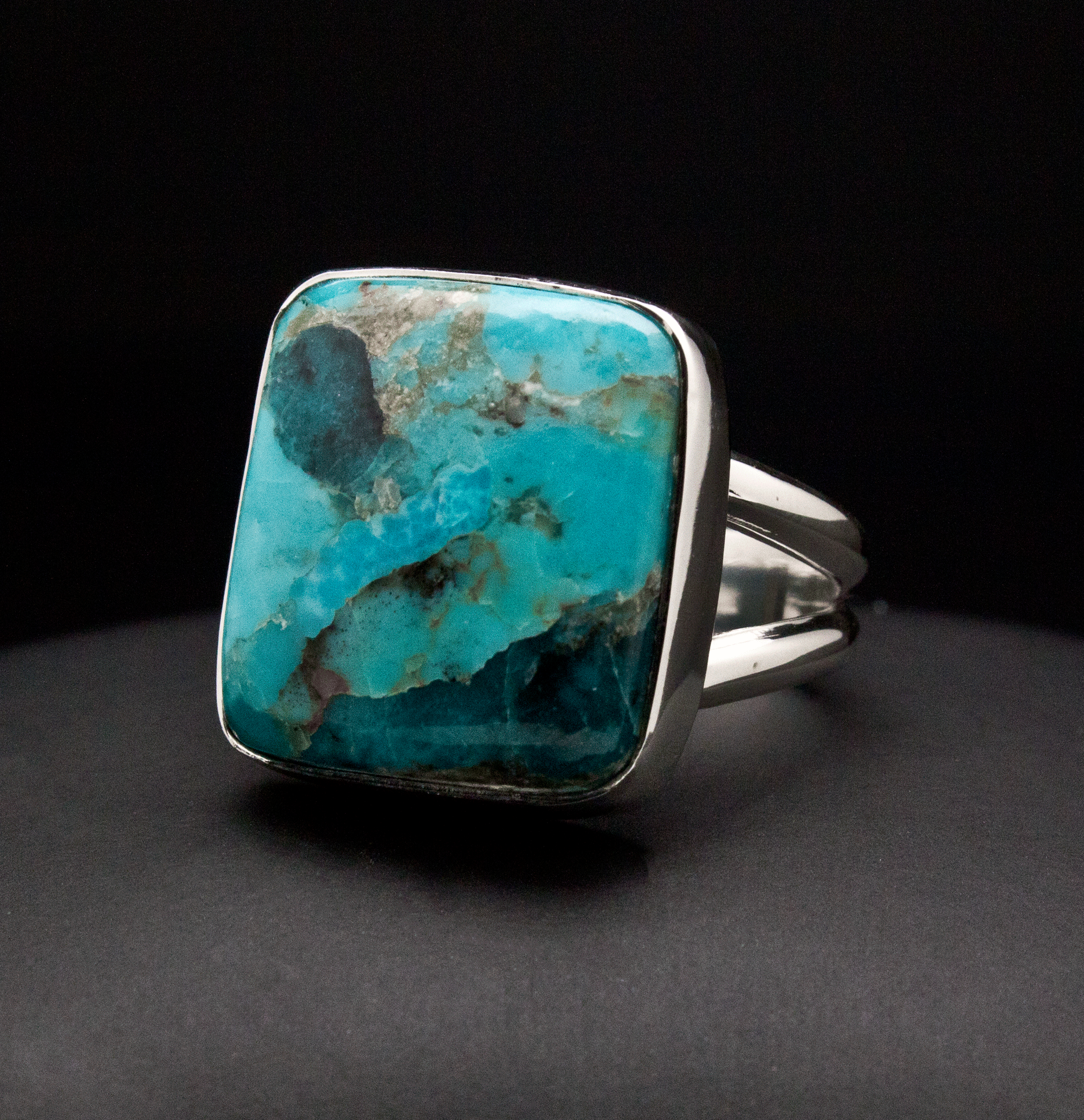 Sterling Silver Turquoise Ring Size 7