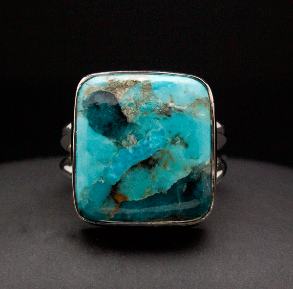 Sterling Silver Turquoise Ring Size 7