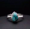 Sterling Silver Turquoise Ring Size 7
