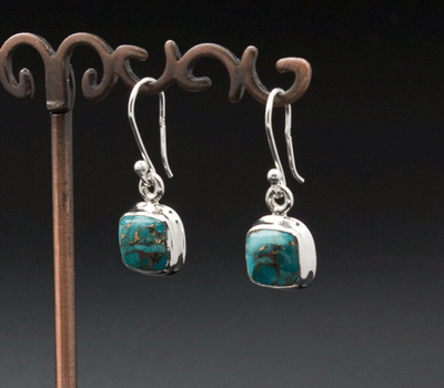 Sterling Silver Turquoise Earrings