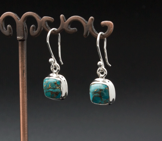 Sterling Silver Turquoise Earrings