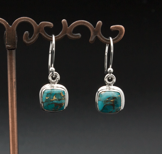 Sterling Silver Turquoise Earrings