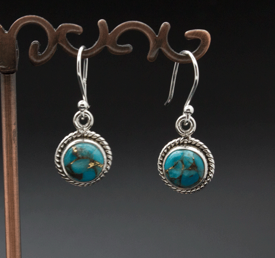 Sterling Silver Turquoise Earrings