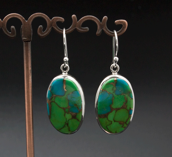 Sterling Silver Turquoise Earrings