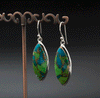 Sterling Silver Turquoise Earrings