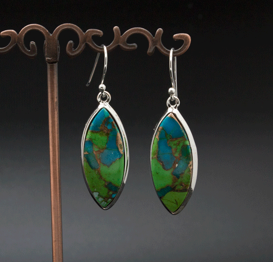 Sterling Silver Turquoise Earrings