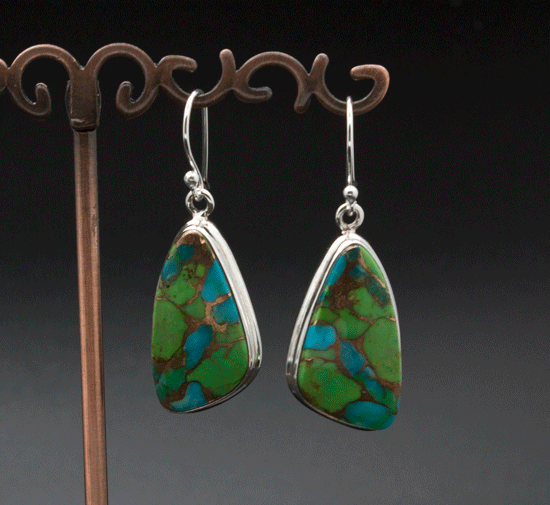 Sterling Silver Turquoise Earrings