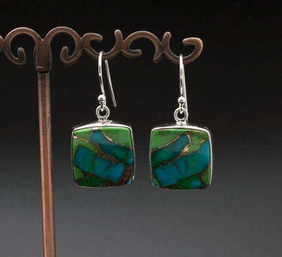 Sterling Silver Turquoise Earrings