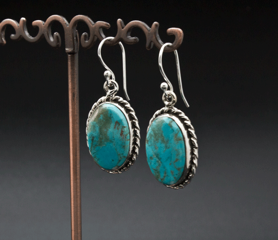 Sterling Silver Turquoise Earrings