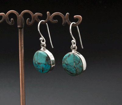 Sterling Silver Turquoise Earrings