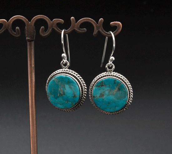 Sterling Silver Turquoise Earrings