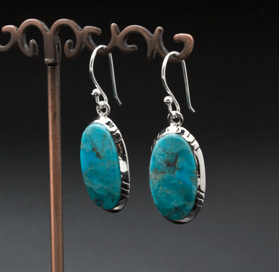 Sterling Silver Turquoise Earrings