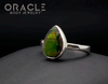 Sterling Silver Ammolite Ring Size 6