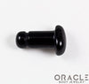 Obsidian Single Flare Teardrop Plugs