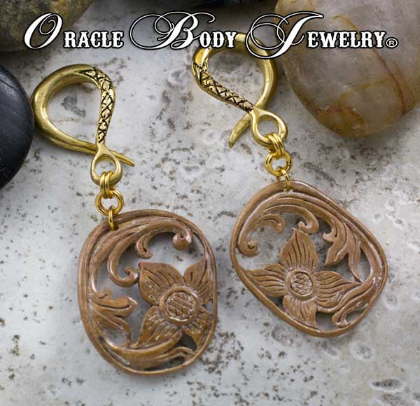 Crossover with Fossilized Mammoth Ivory Dangle