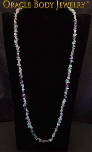 Fluorite Chip Necklace