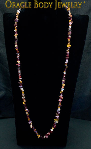 Mookaite Chip Necklace