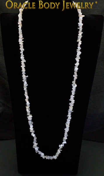 Moonstone Chip Necklace