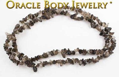 Smoky Quartz Chip Necklace