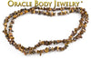 Yellow Tiger Eye Chip Necklace
