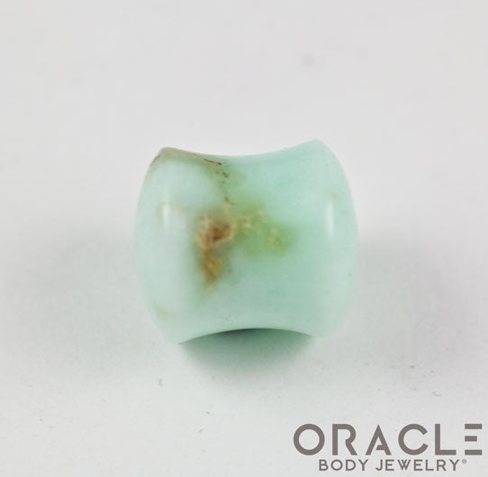 Chrysoprase Double Flare Plugs