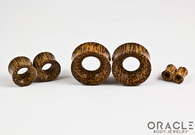 Coconut Wood Eyelets / Tunnels