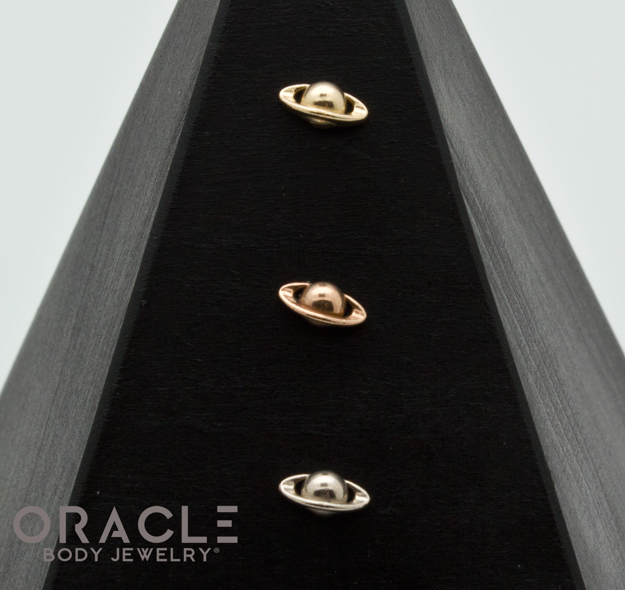 14k Gold Halo Threadless End
