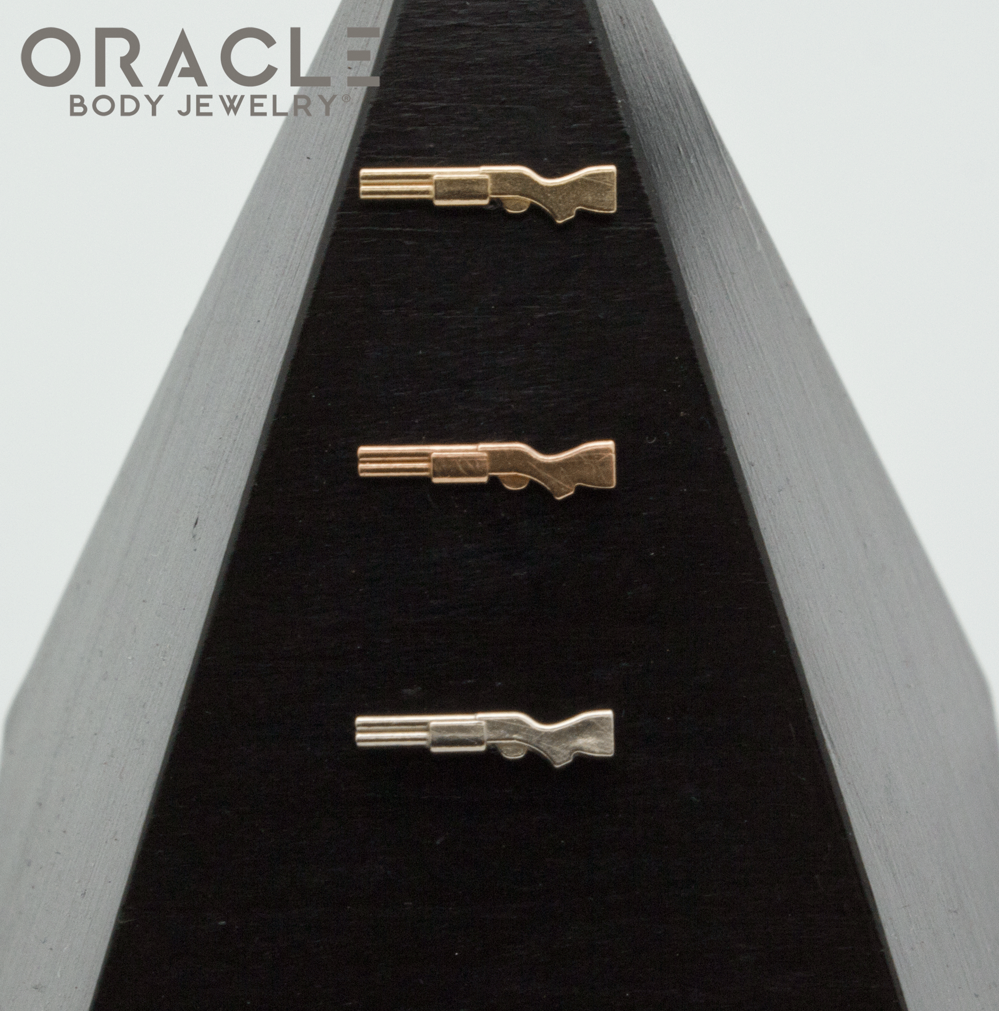 14k Gold Boomstick Threadless End