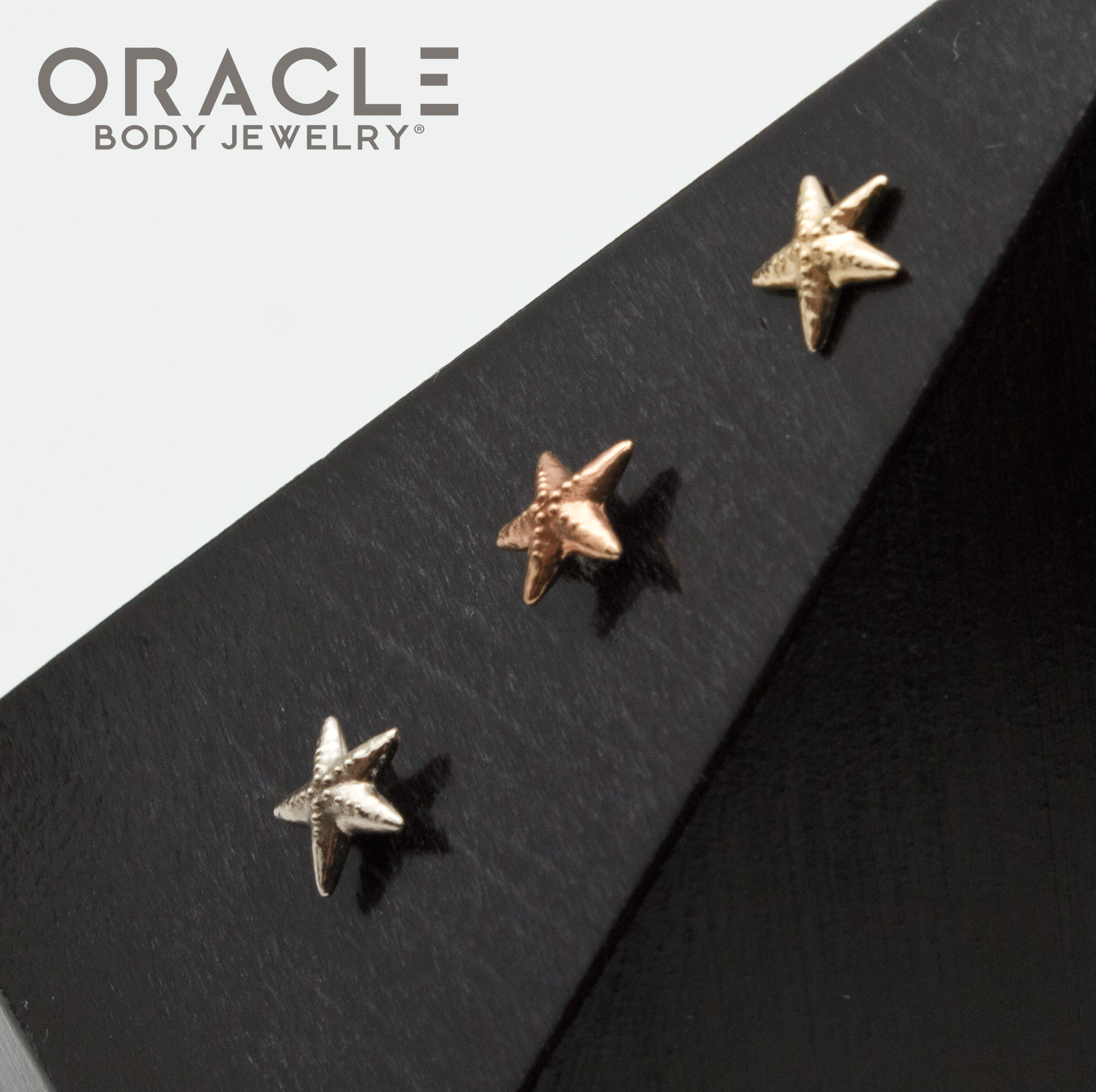 14k Gold Patrick Threadless End