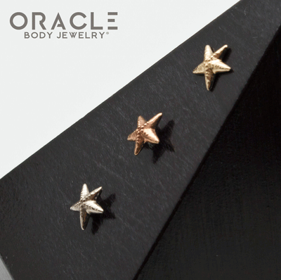 14k Gold Patrick Threadless End