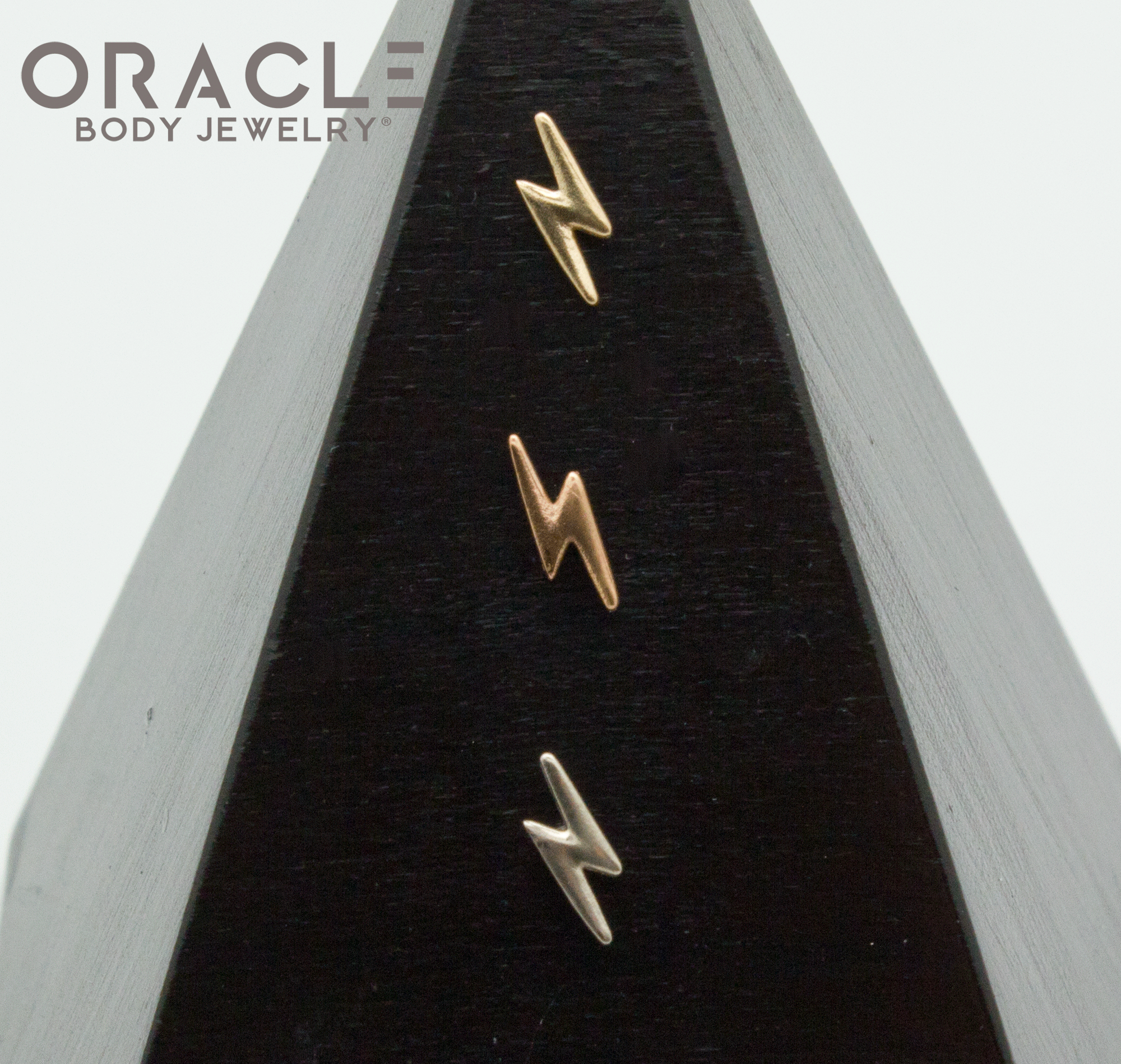 14k Gold Shazam Threadless End