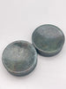 1-3/4" (44mm) Moss Agate Concave Plugs