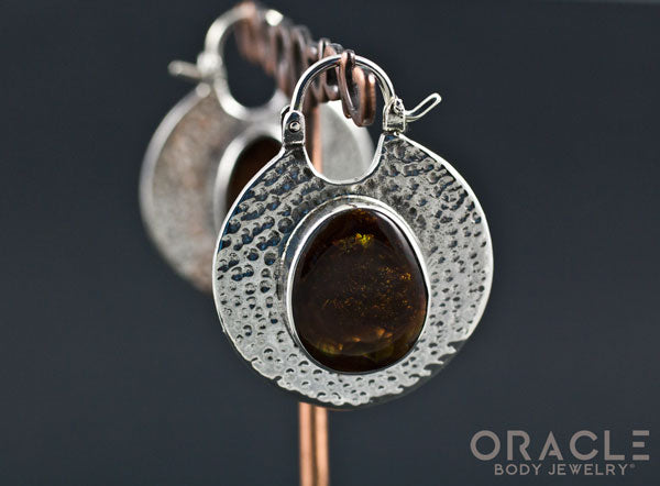 Solid Silver Kiki with Fire Agate