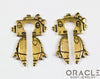 Girl Lobe-Bot Brass Weights