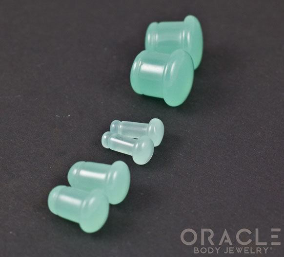 Mint Opalite Single Flare Plugs