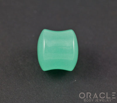 Mint Opalite Double Flare Plugs