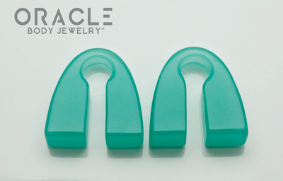 Mint Opalite Pyramid Weights