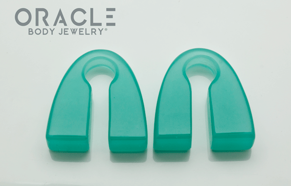 Mint Opalite Pyramid Weights