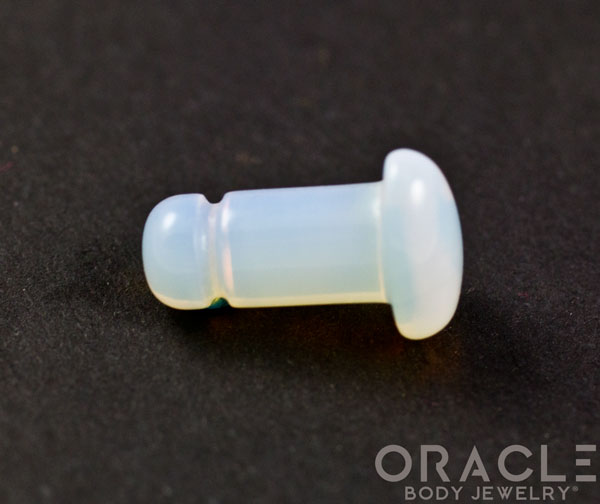 Opalite Single Flare Teardrop Plugs