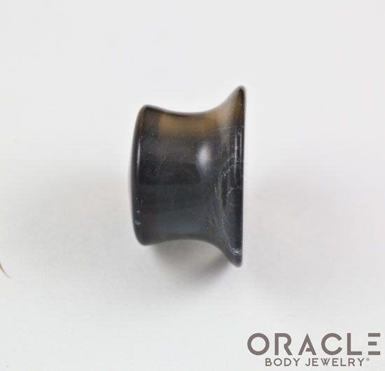 Rainbow Fluorite Mayan Style Flare Plugs