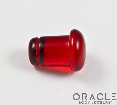 Red Quartz Single Flare Plugs