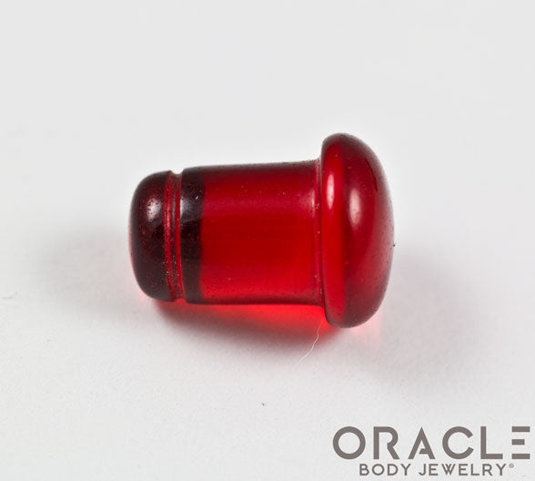 Red Quartz Single Flare Plugs