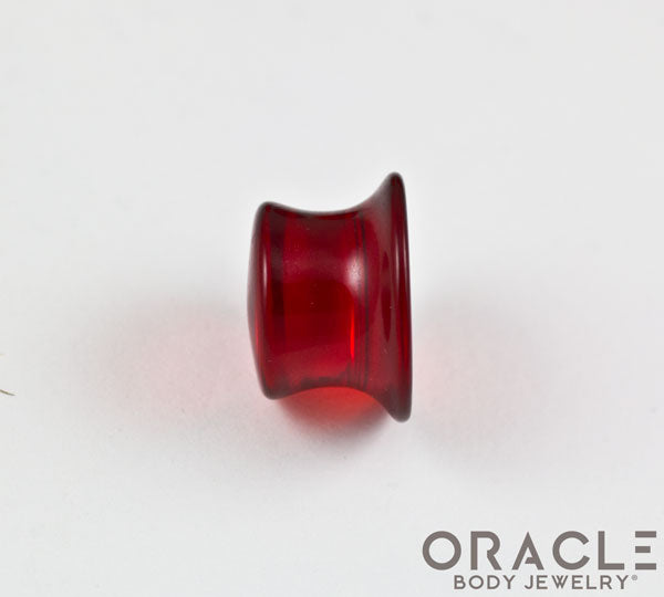 Red Quartz Mayan Style Flare Plugs