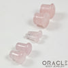 Rose Quartz Single Flare Plugs