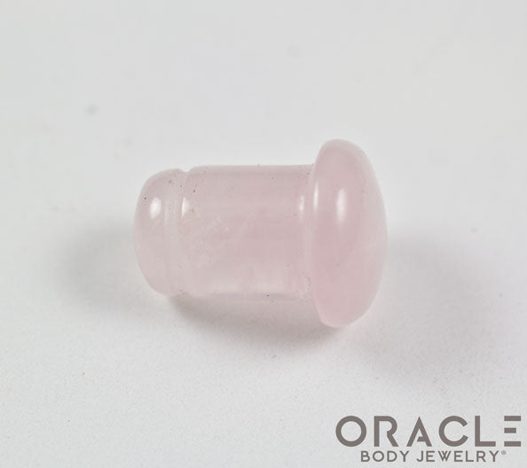 Rose Quartz Single Flare Plugs